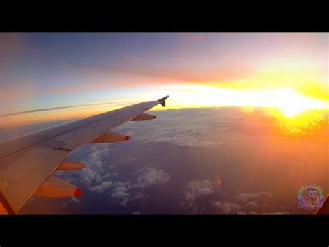 Vlog Timelapse 4k depuis le hublot d'un avion à Ajaccio en